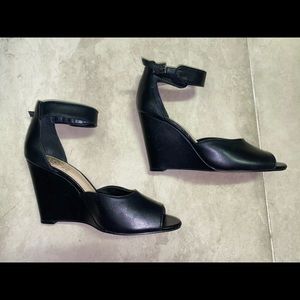 Vince Camuto Open Toe Wedges